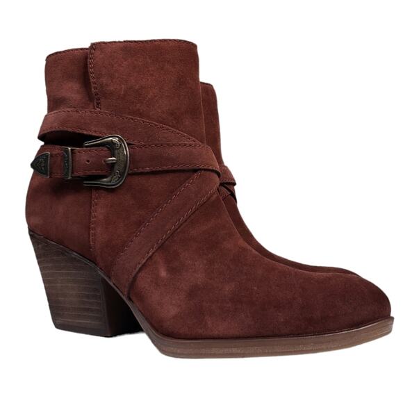 Zodiac Womens Sammi Suede Bootie Size 10 NEW - Picture 1 of 12